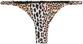 Thumbnail for your product : Reina Olga leopard print bikini bottom