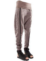 Thumbnail for your product : Demobaza Baggy Resin Cotton Jersey Pants