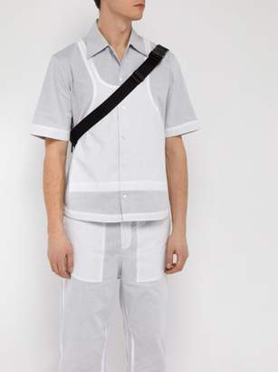 Craig Green Ghost Short Sleeved Cotton Shirt - Mens - White