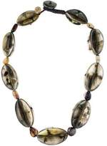 Thumbnail for your product : Viktoria Hayman Agate & Mother of Pearl Bead Necklace