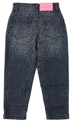 Marc Jacobs Leopard print cotton denim jeans