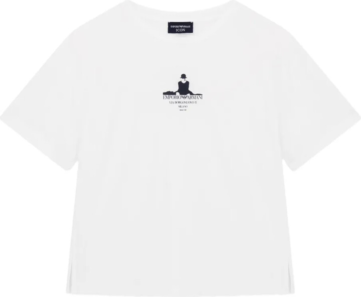 Emporio Armani graphic-print T-shirt