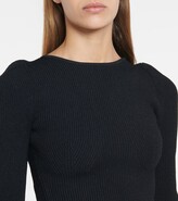 Thumbnail for your product : KHAITE Angelina ribbed-knit top