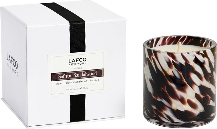 Lafco Inc. Saffron Sandalwood Candle 6.5 oz (Classic)