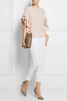 Thumbnail for your product : Chloé Ruffled silk-crepe top