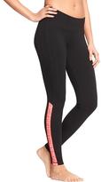Thumbnail for your product : Old Navy Women's Active Side-Stripe Jersey Leggings
