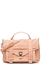 Thumbnail for your product : Proenza Schouler Medium PS1 Leather in Crimson