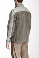 Thumbnail for your product : Andrew Marc New York 713 Marc Moto by Andrew Marc Military Hybrid Leather Trim Jacket