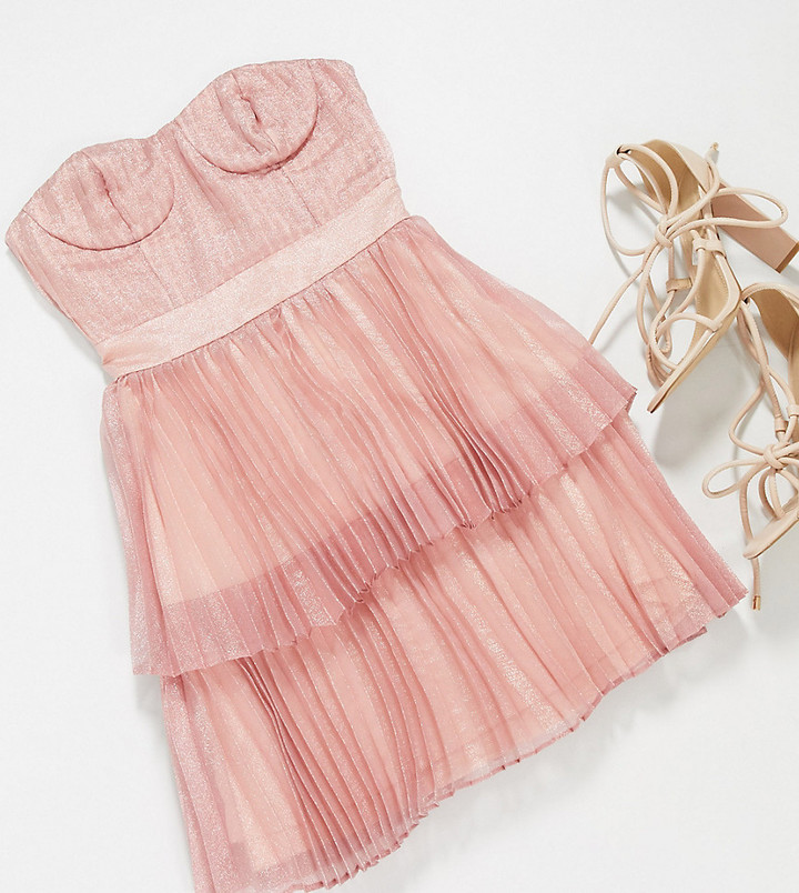 rose gold dress petite