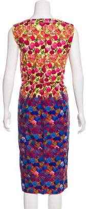 Marc Jacobs Floral Midi Dress