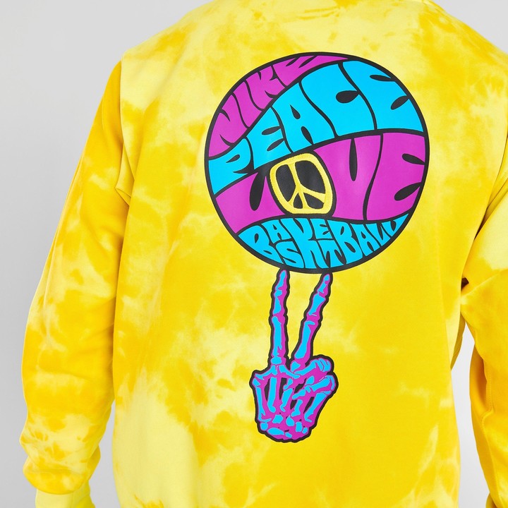 Nike hardwood peace love and basketball hoodie Clearance