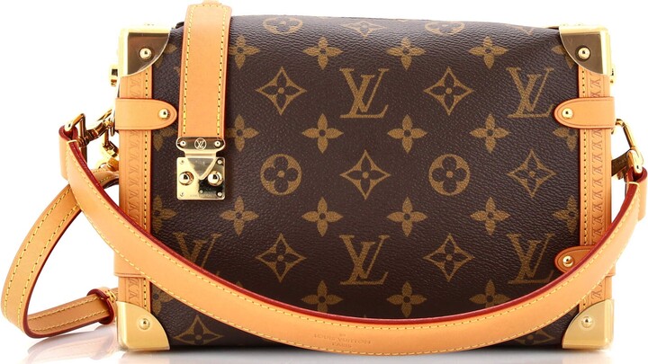 Louis Vuitton brown Side Trunk PM Shoulder Bag