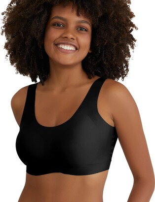 Niidor Seamless Wireless Invisible Bra Wirefree T-Shirt Bra with Removable Pads Thin Soft Comfy