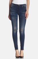 Thumbnail for your product : Hudson Jeans 1290 Hudson Jeans 'Krista' Super Skinny Jeans (Addicted)