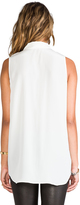 Thumbnail for your product : Equipment Sleeveless Signature Blouse