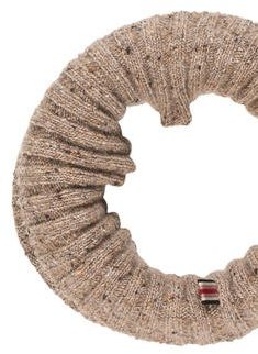 Burberry Rib Knit Infinity Scarf