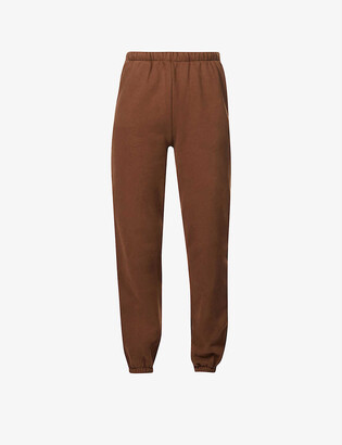 RE ONA Tapered mid-rise cotton-jersey jogging bottoms