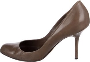 Manolo Blahnik Leather Pumps