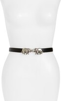 Thumbnail for your product : Raina Carraway Elephant Buckle Leather Belt