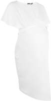 Thumbnail for your product : boohoo Maternity Crepe Wrap Midi Dress