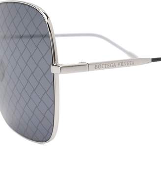 Bottega Veneta square frame sunglasses