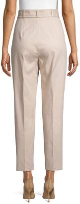 Max Mara Gerard High-Waisted Belted Trousers