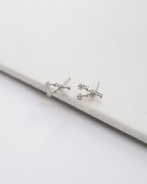 Thumbnail for your product : Wanderlust + Co Cancer Silver Earrings