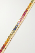 Thumbnail for your product : Mateo 14-karat Gold Sapphire Tennis Bracelet - one size