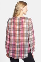 Thumbnail for your product : Vince Camuto Print Draped Front Blouse