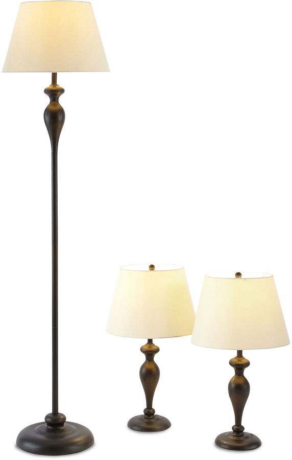 JCPenney JCP Home Collection Home Oil Rubbed Bronze Set of 3 Floor and