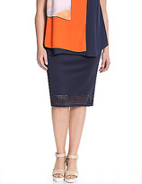 Thumbnail for your product : Lane Bryant 6th & Lane laser cut pencil skirt