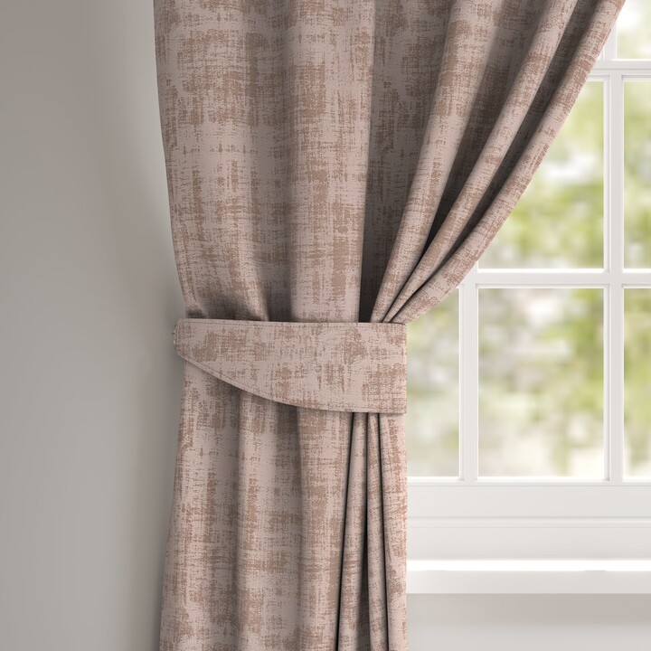 Dunelm Alessia Made To Measure Tieback Alessia Heather ShopStyle Curtains