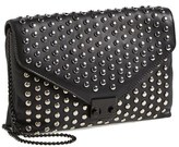 Thumbnail for your product : Loeffler Randall 'Lock' Studded Leather Clutch