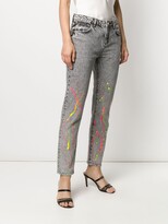 Thumbnail for your product : Philipp Plein Embroidered Jeans