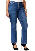 Thumbnail for your product : Macy's Lee Platinum Plus Size Curvy-Fit Bootcut Jeans, Created for