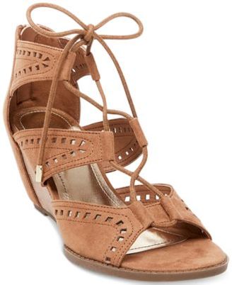 Madden Girl Rally Perforated Wedge Sandals