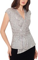 Thumbnail for your product : Xscape Evenings Sequin Bodice Crepe Gown