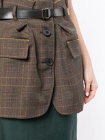 Thumbnail for your product : Kolor Layered High Waisted Skirt