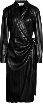 【送料&関税込】MSGM Bowed Waistline Poplin Midi Dress MSGM Bowed Waistline Poplin Midi Dress | italist