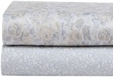 Thumbnail for your product : Laura Ashley Winnie Pastel Grey Cotton Sateen Queen Sheet Set