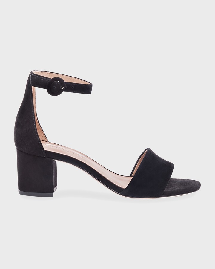 Black Heel Sandals No Ankle Strap | Shop the world's largest collection of  fashion | ShopStyle