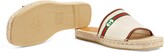 Thumbnail for your product : Gucci Men's embroidered espadrille slide