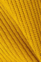Thumbnail for your product : Vince Ribbed Cotton Tank - Mustard