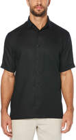 Thumbnail for your product : Cubavera 100% Linen Short Sleeve 1 Pocket Shirt
