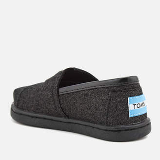 Toms Toddlers' Seasonal Classic Glimmer Slip On Pumps