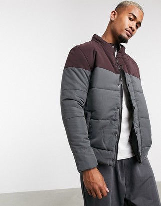 soul star longline puffer jacket