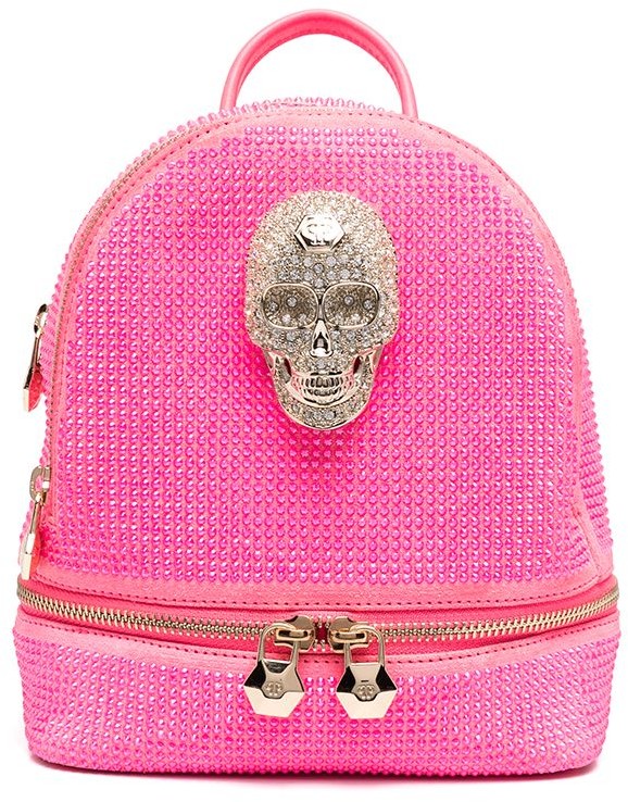 philipp plein skull backpack