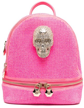 philipp plein skull backpack