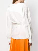 Thumbnail for your product : Jacquemus Portofino draped blouse