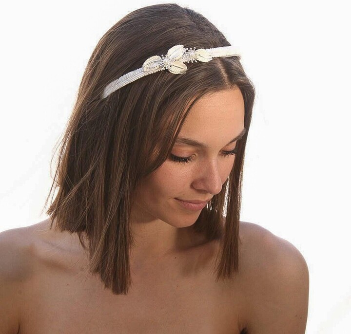 vintage beaded headpiece